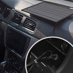 Renogy 10W Solar Trickle Charger Portable Battery Maintainer with Lighter Plug/Alligator Clips/Battery Cables for Car Boat Marine Motorcycles Truck - Image 9