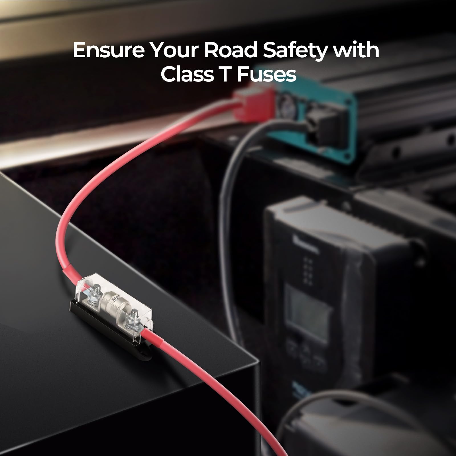 Renogy 150A Class T Fuse Holder 250V AC/DC Fuse Block for Inverter and High- Power Appliances in Marine Boats, Cars, Trucks, RVs - Image 6