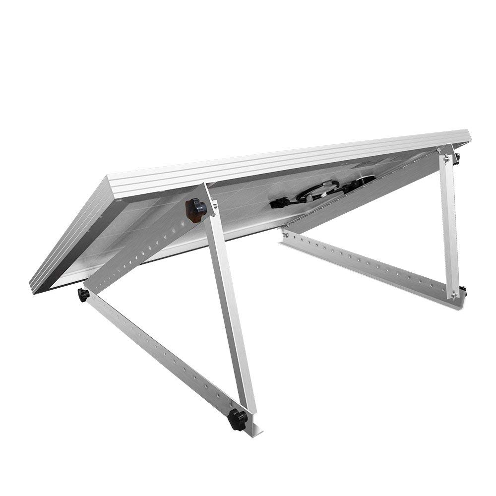 Renogy 28in Adjustable Solar Panel Mount Brackets, with Foldable Tilt Legs on Any Flat Surface for RV, Roof, Boat, Any Off-Grid Systems - Image 3