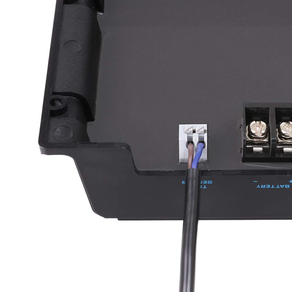 Renogy Battery Temperature Sensor Solar Panel for New Edition Voyager Charge Controllers, Black - Image 6